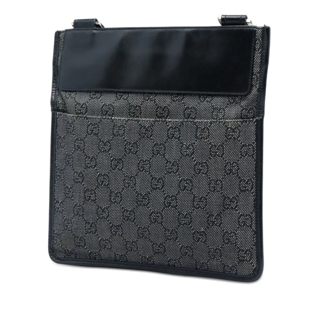 Gucci GG Denim Crossbody MultiColor Very good - Back View
