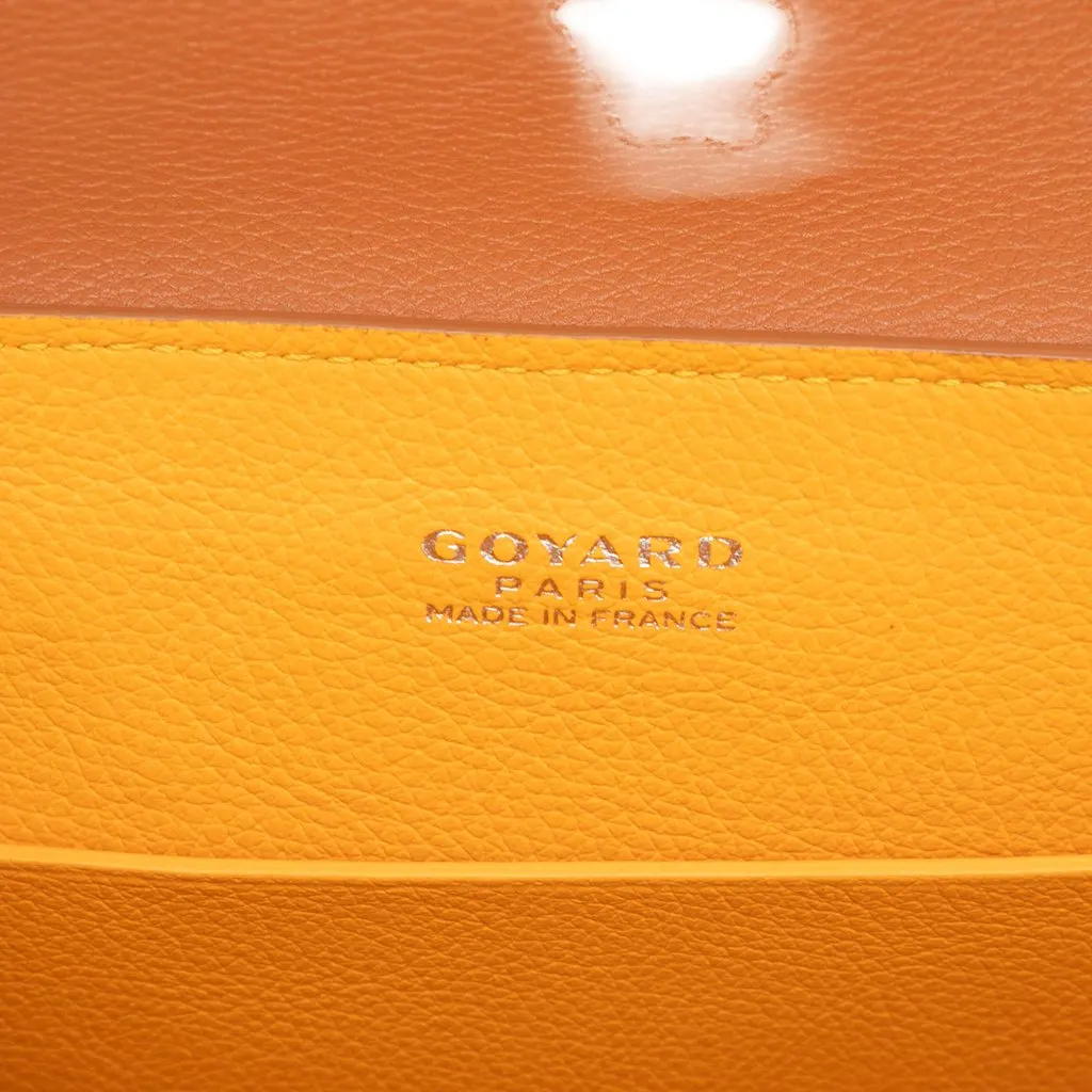 Goyard Mini Goyardine Saigon Souple Brown Canvas Very good - Box View