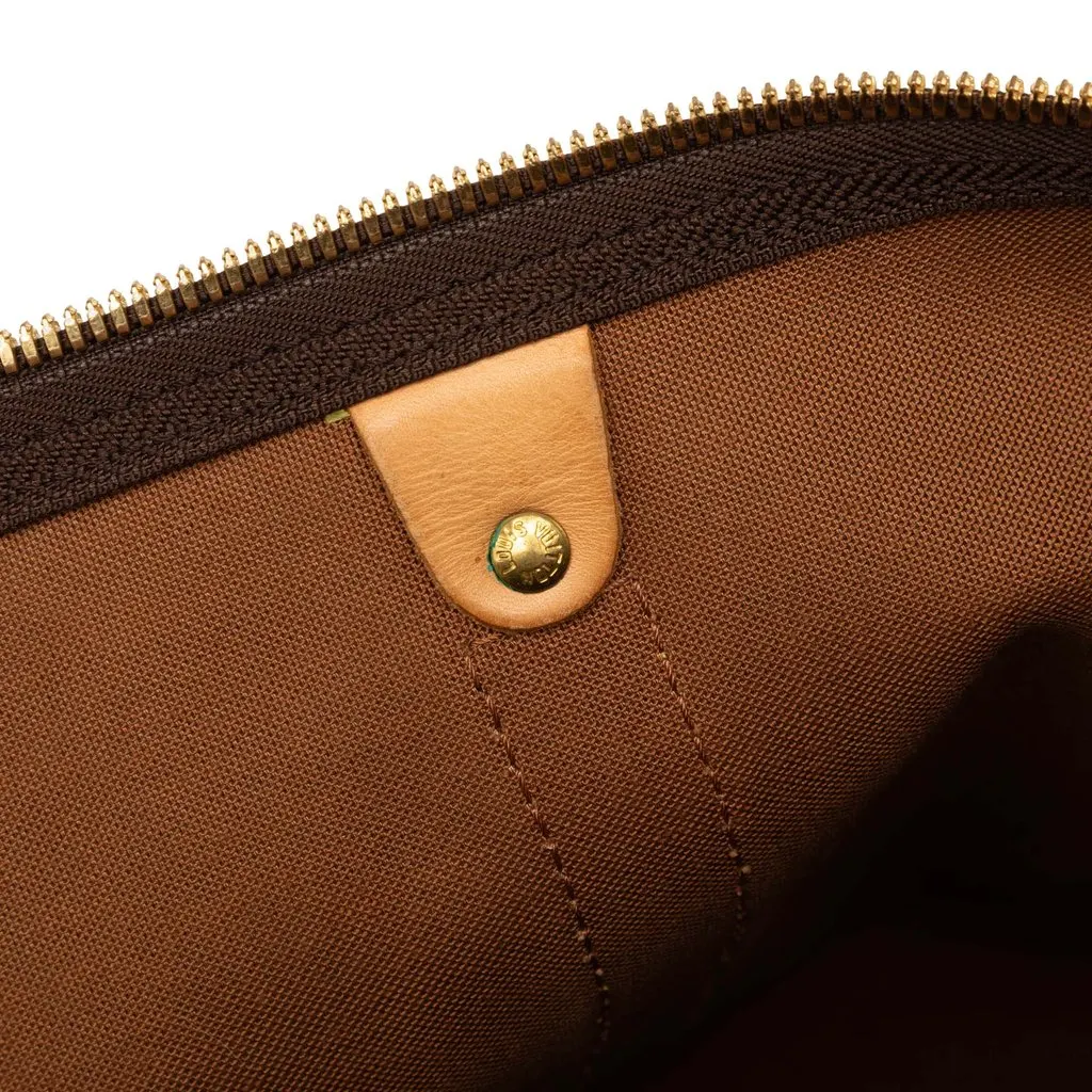 Louis Vuitton Monogram Keepall Bandouliere 55 Brown Canvas Very good - Box View