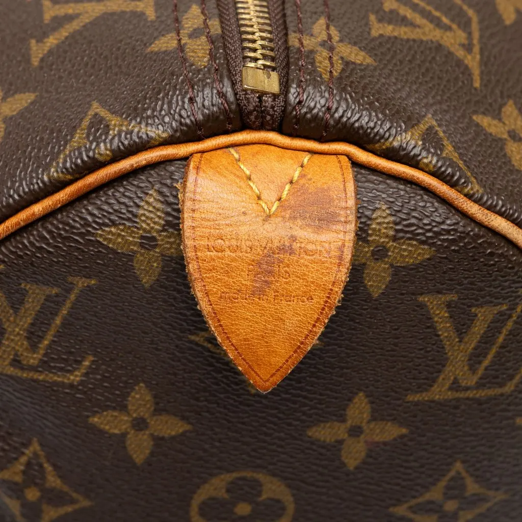 Louis Vuitton Monogram Speedy 40 Brown Canvas Good - Box View