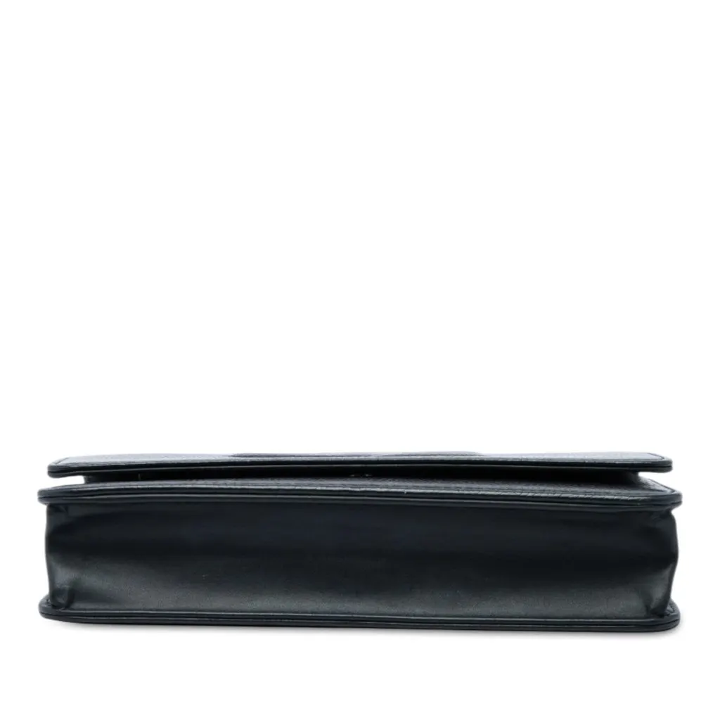 Chanel CC Caviar Timeless Wallet on Chain Black Leather Very good - Inside View