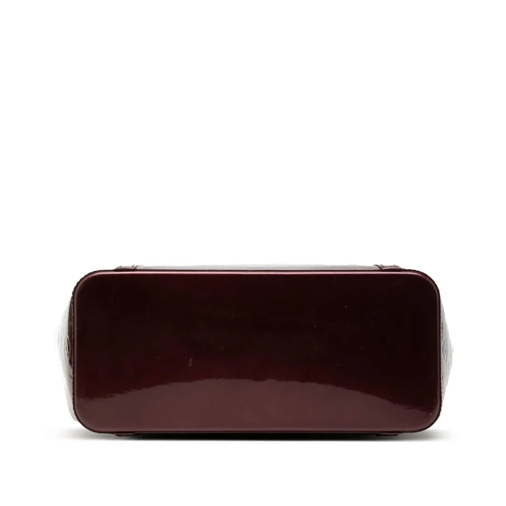 Louis Vuitton Mongoram Vernis Avalon MM Red Leather Very good - Inside View