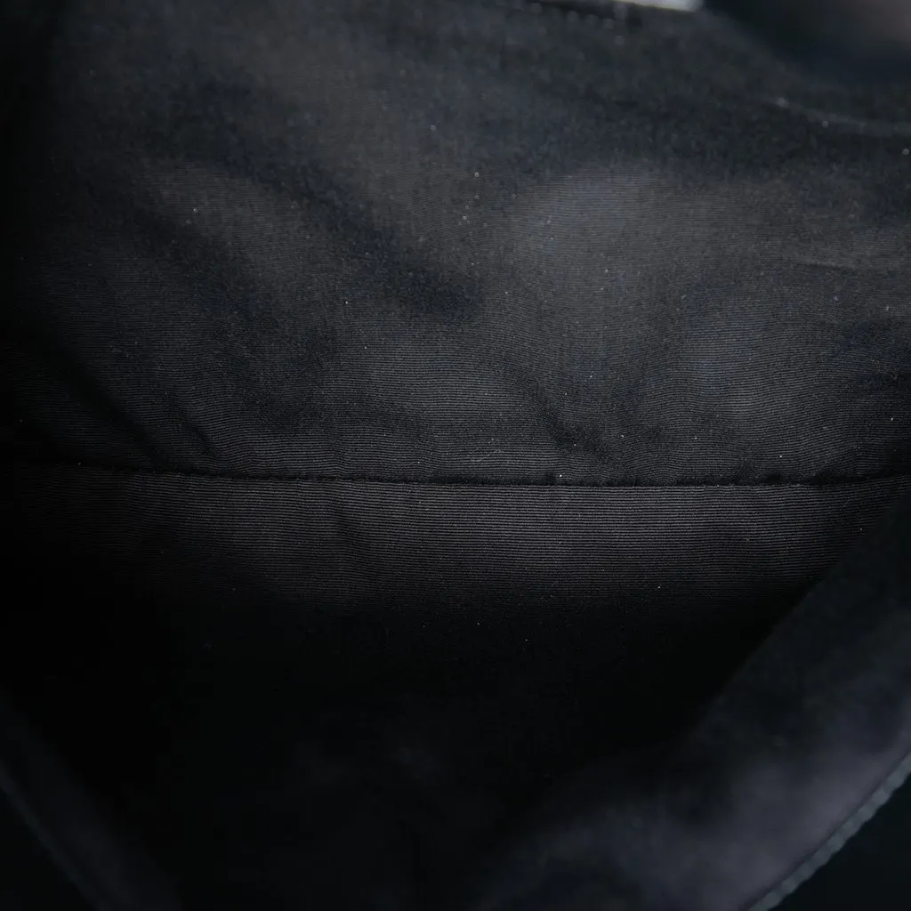 Saint Laurent Matelasse Calfskin Monogram LouLou Document Clutch Black Leather Very good - Model View