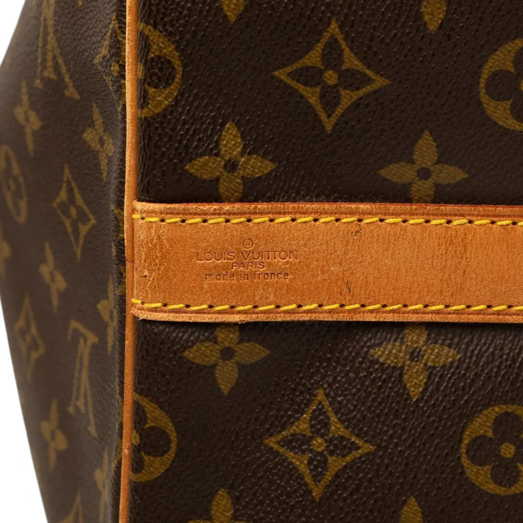 Louis Vuitton Monogram Keepall Bandouliere 55 Brown Canvas Good - Box View