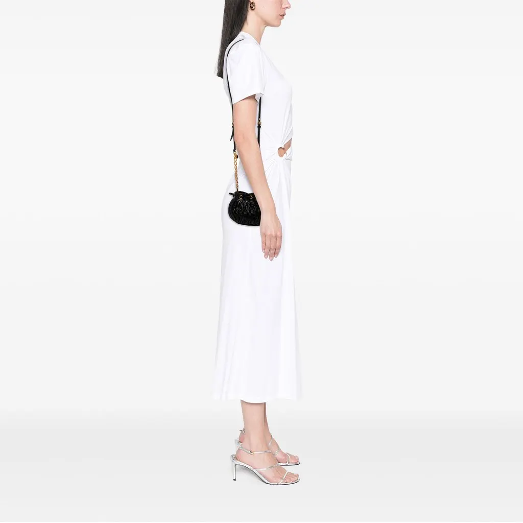 Miu Miu Mini Matelasse Nappa Bucket Bag Black Leather Very good - Box View