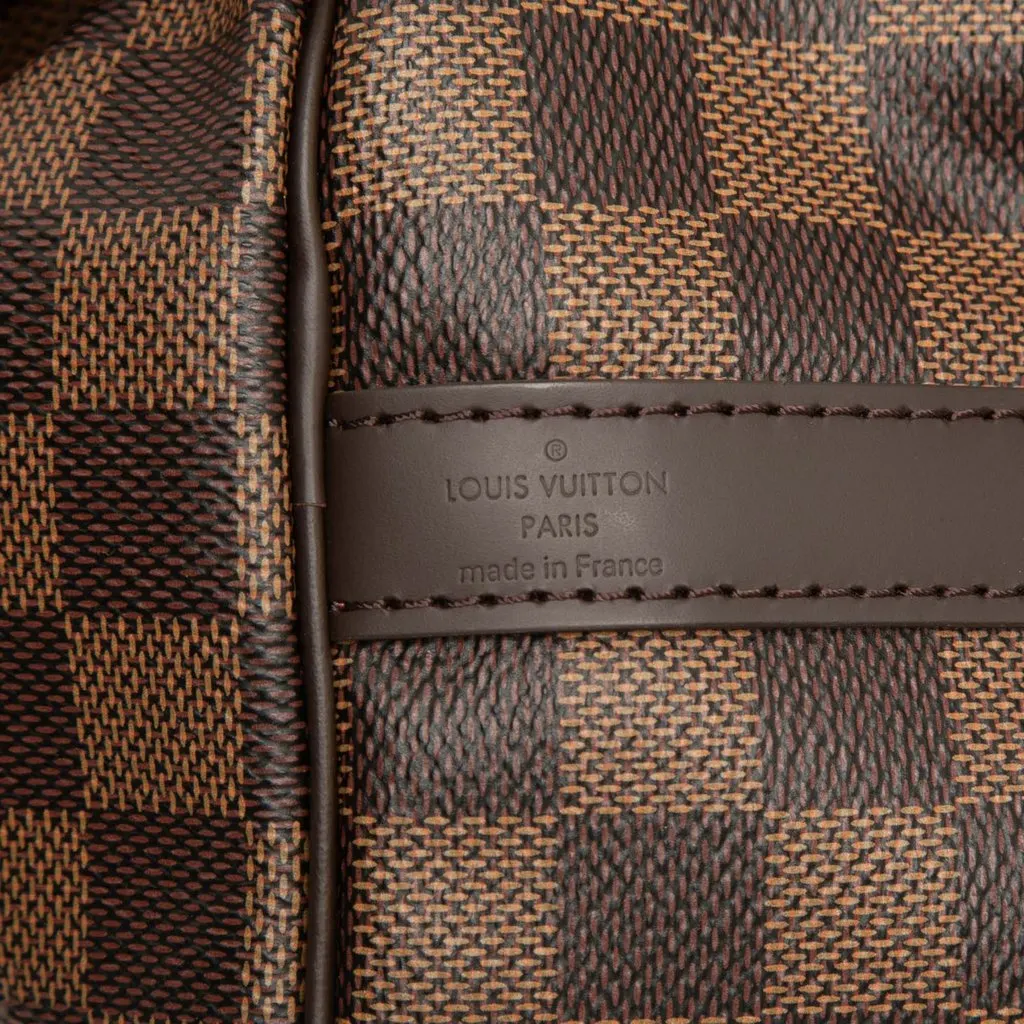 Louis Vuitton Damier Ebene Speedy Bandouliere 25 Brown Very good - Box View