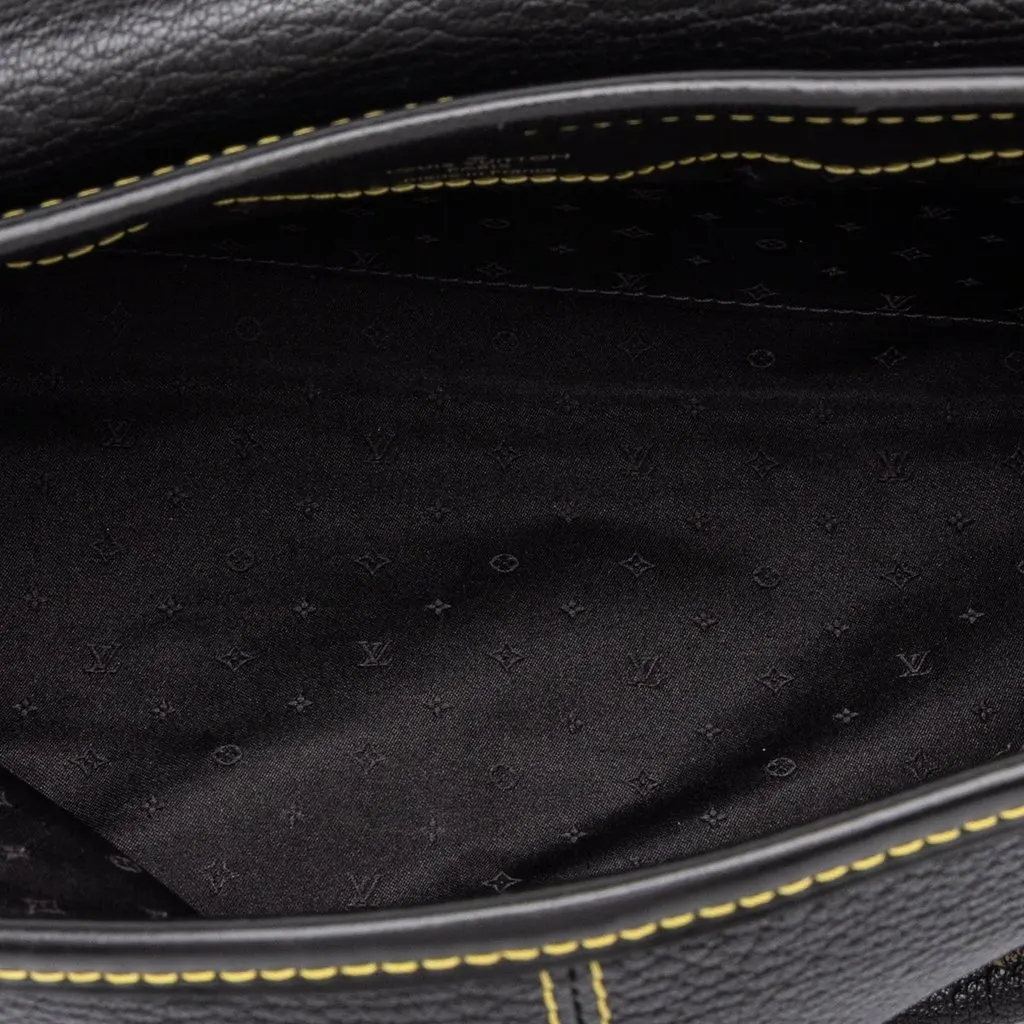 Louis Vuitton Suhali L Essentiel PM Black Leather Very good - Model View