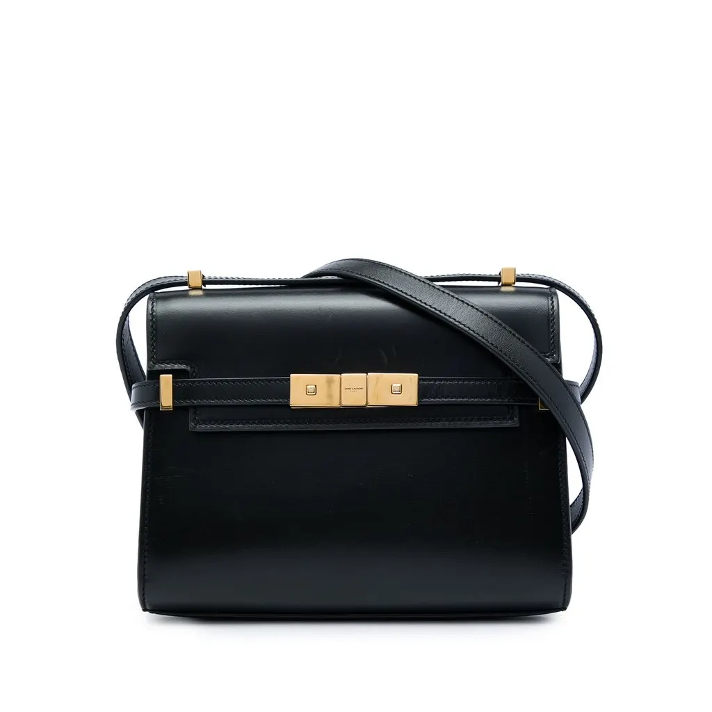Saint Laurent Mini Smooth Calfskin Manhattan Crossbody