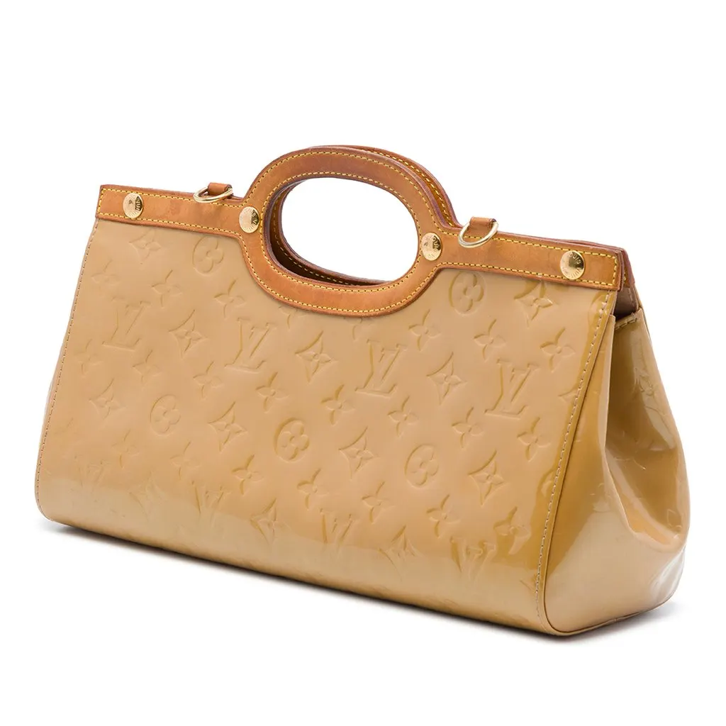 Louis Vuitton Monogram Vernis Roxbury Drive Brown Leather Very good - Back View