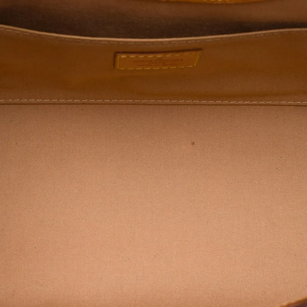Louis Vuitton Monogram Vernis Roxbury Drive Brown Leather Very good - Model View