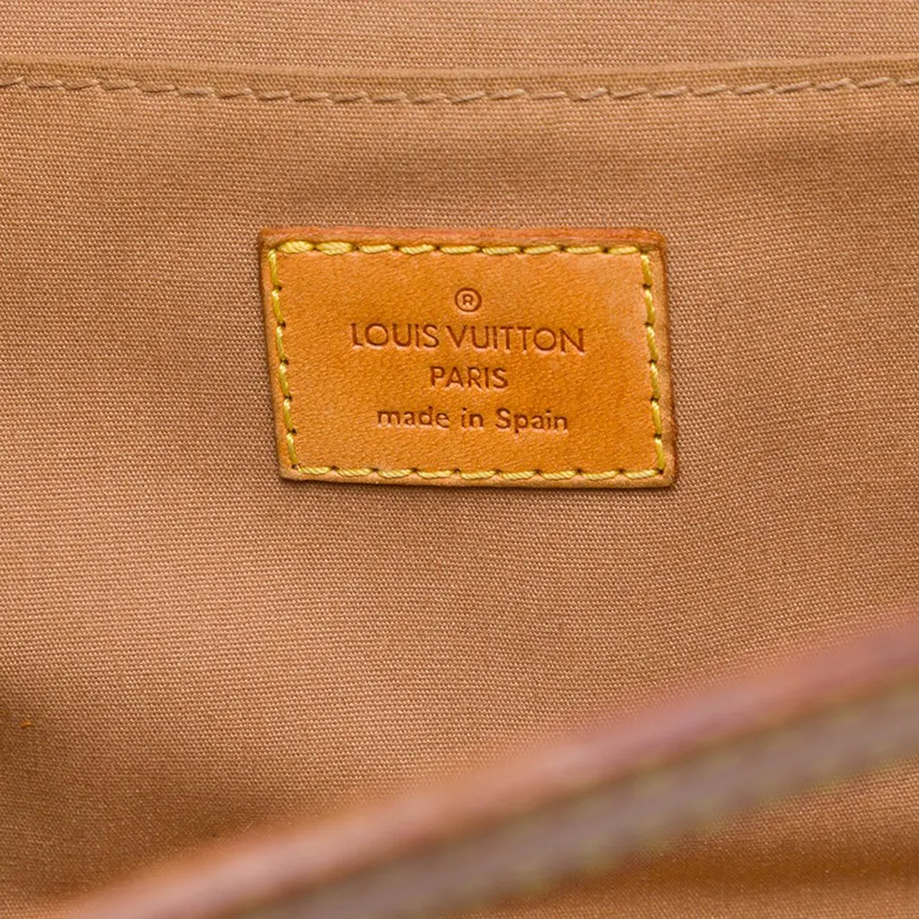 Louis Vuitton Monogram Vernis Roxbury Drive Brown Leather Very good - Box View