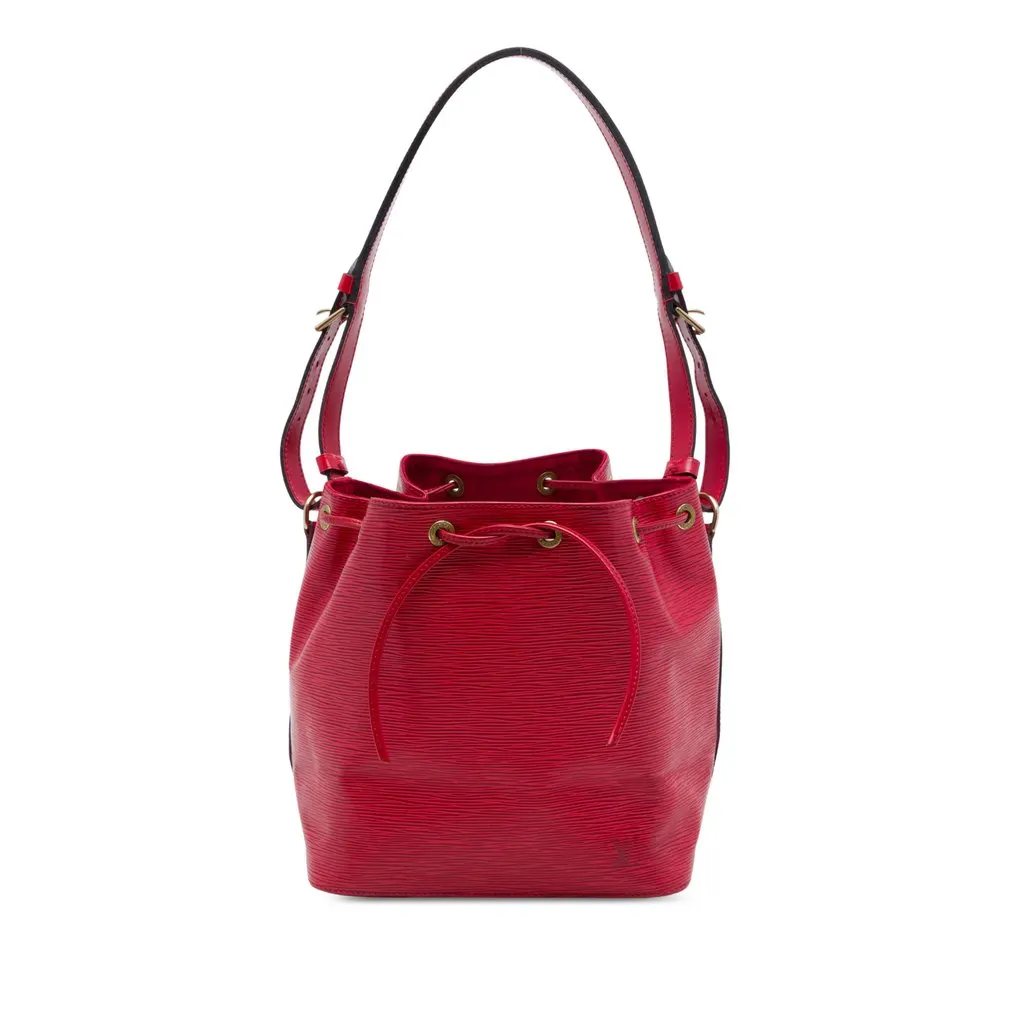 Louis Vuitton Epi Petit Noe Red Leather Very good - Front View