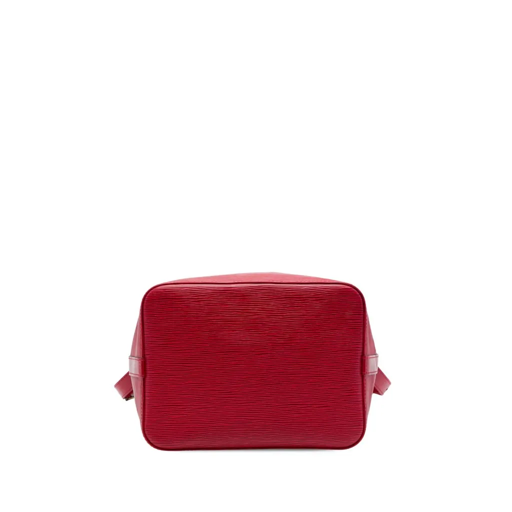 Louis Vuitton Epi Petit Noe Red Leather Very good - Inside View