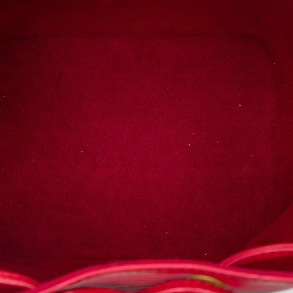 Louis Vuitton Epi Petit Noe Red Leather Very good - Model View
