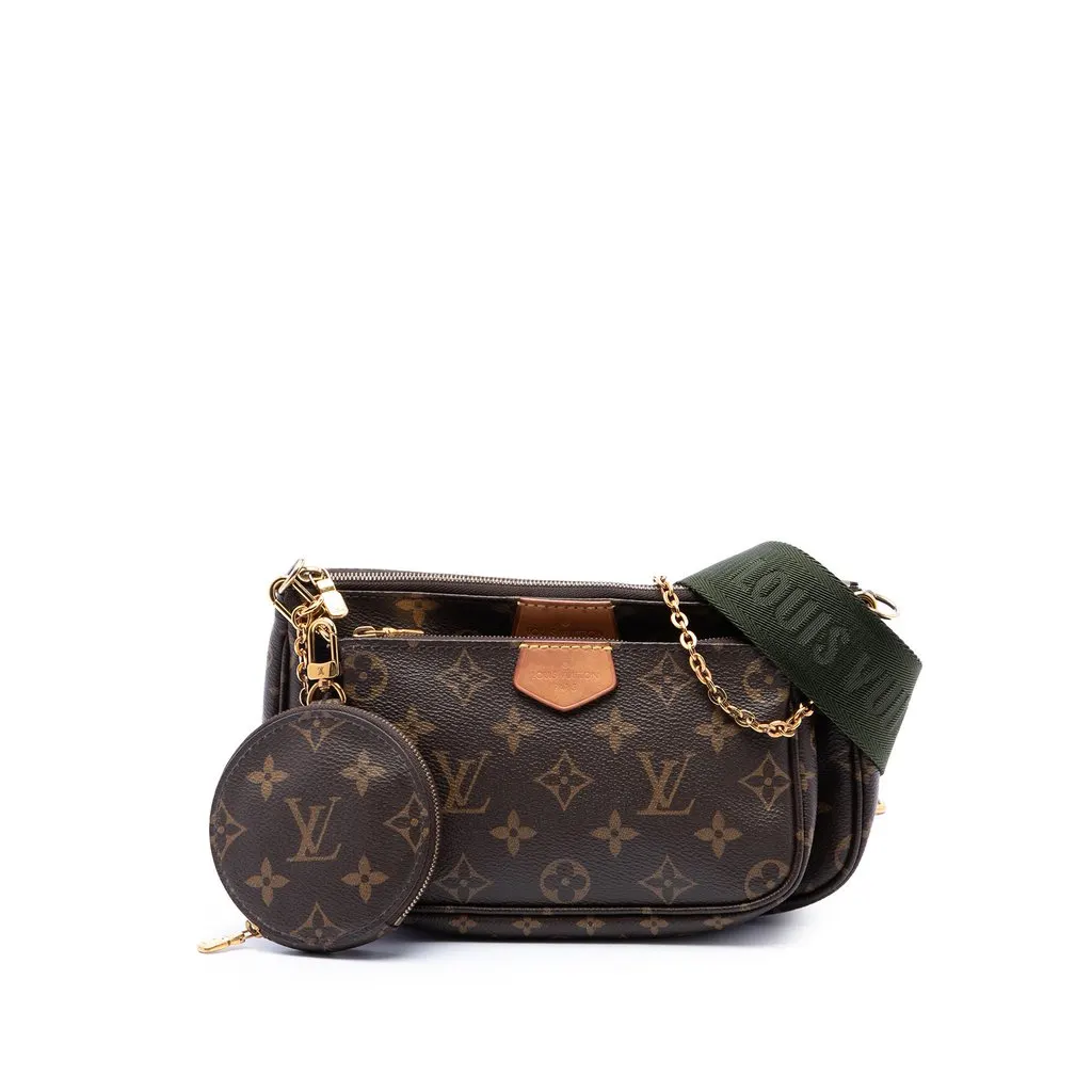 Louis Vuitton Monogram Multi Pochette Accessoires Brown Very good - Front View