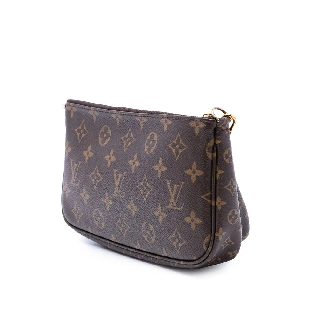 Louis Vuitton Monogram Multi Pochette Accessoires Brown Very good - Back View