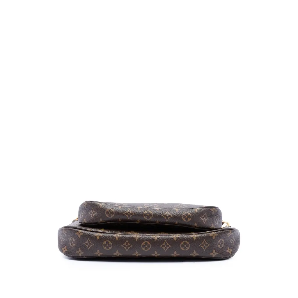 Louis Vuitton Monogram Multi Pochette Accessoires Brown Very good - Inside View