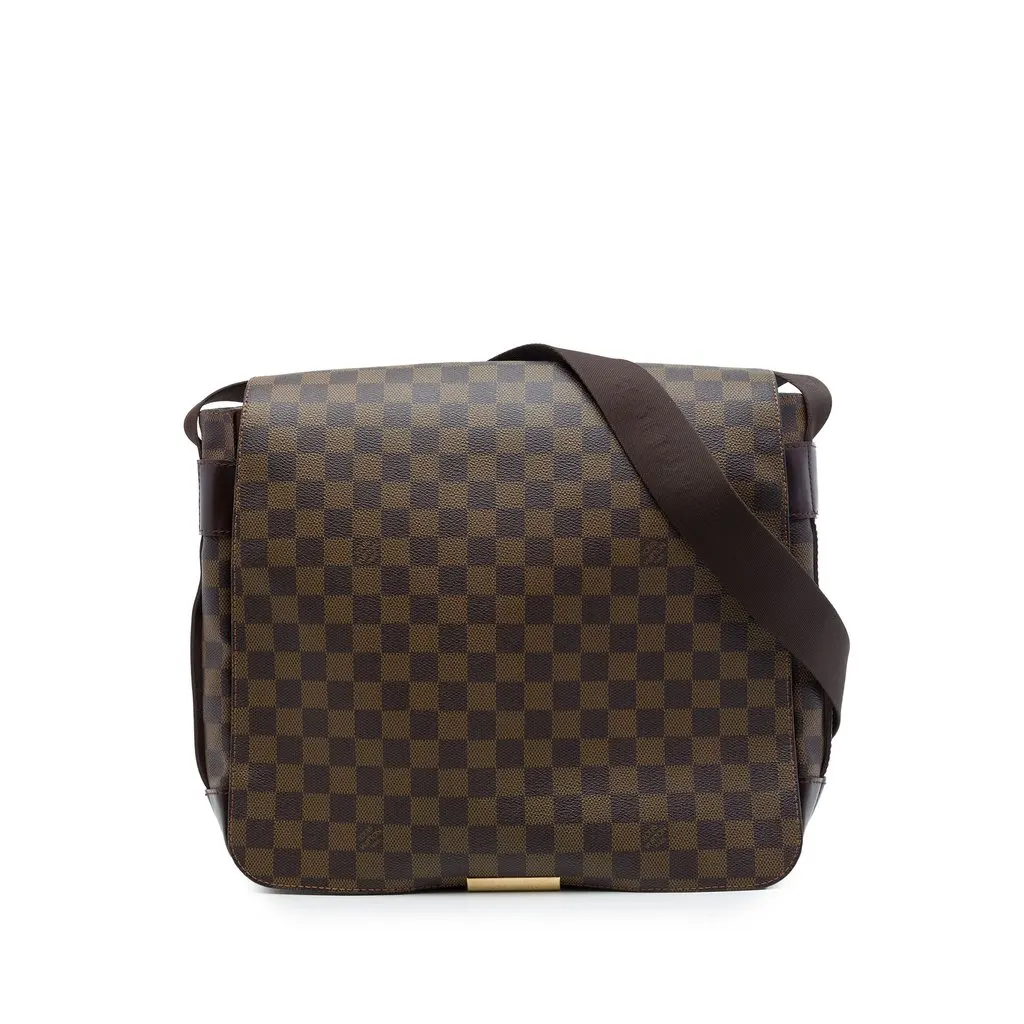 Louis Vuitton Damier Ebene Bastille Brown Canvas Good - Front View