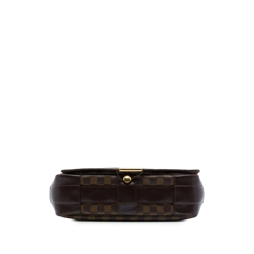 Louis Vuitton Damier Ebene Bastille Brown Canvas Good - Inside View