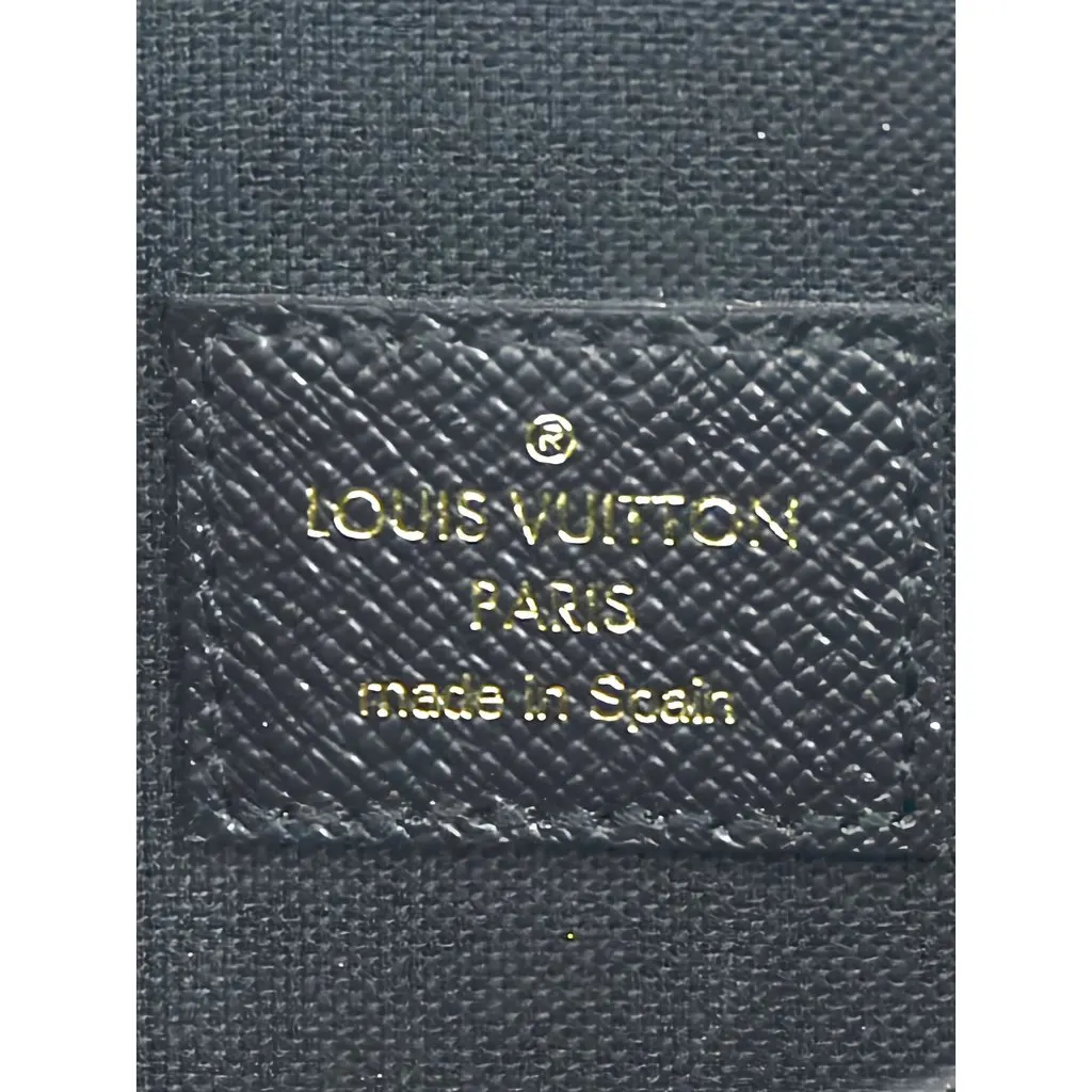 Louis Vuitton Monogram Blossom Pochette Felicie Brown Canvas Very good - Box View