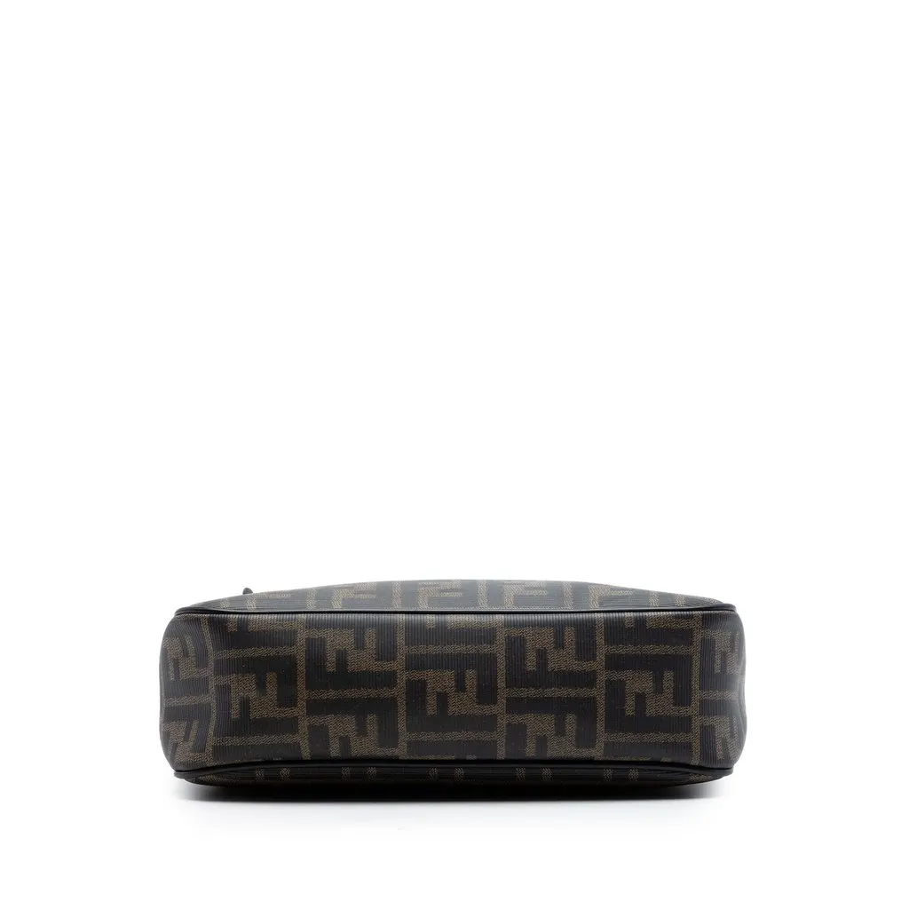 Fendi Zucca Coated Canvas Crossbody Brown Very good - Inside View