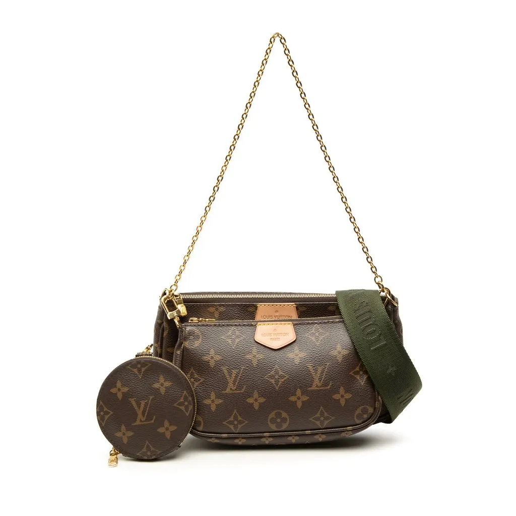 Louis Vuitton Monogram Multi Pochette Accessoires Brown Very good - Front View