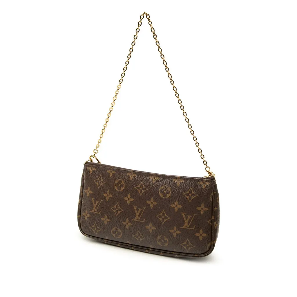 Louis Vuitton Monogram Multi Pochette Accessoires Brown Very good - Back View