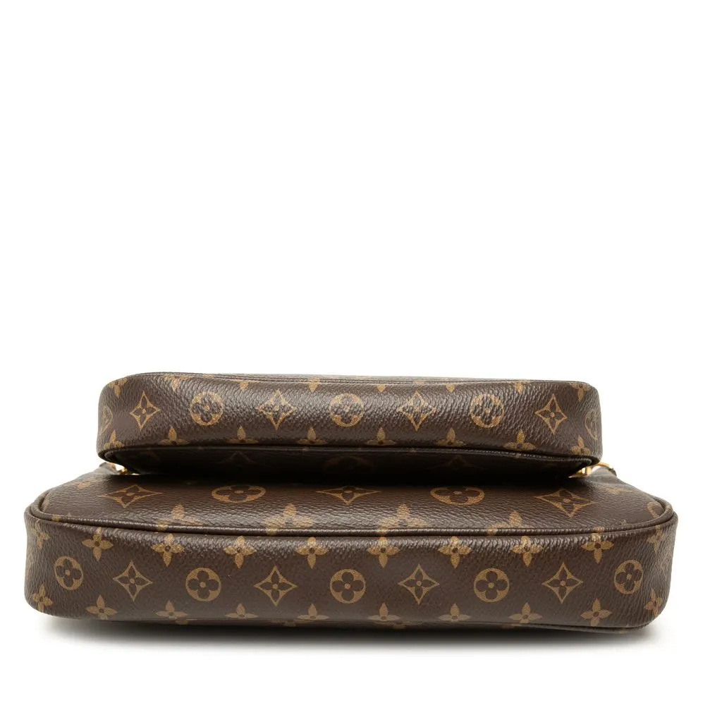 Louis Vuitton Monogram Multi Pochette Accessoires Brown Very good - Inside View