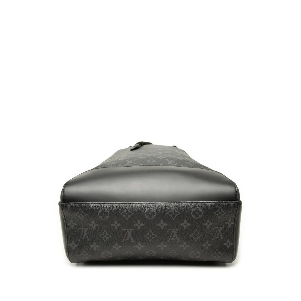 Louis Vuitton Monogram Eclipse Explorer Backpack Black Very good - Inside View