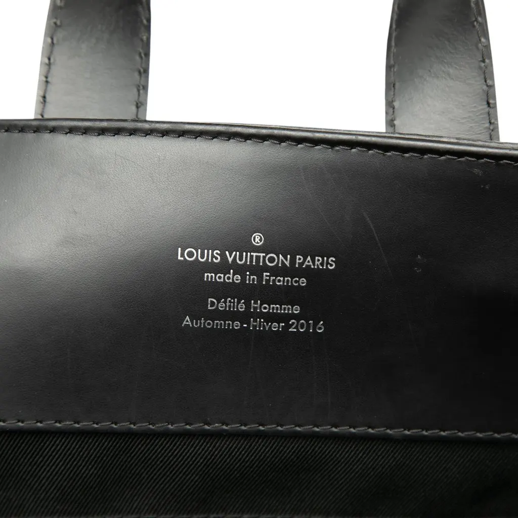 Louis Vuitton Monogram Eclipse Explorer Backpack Black Very good - Box View