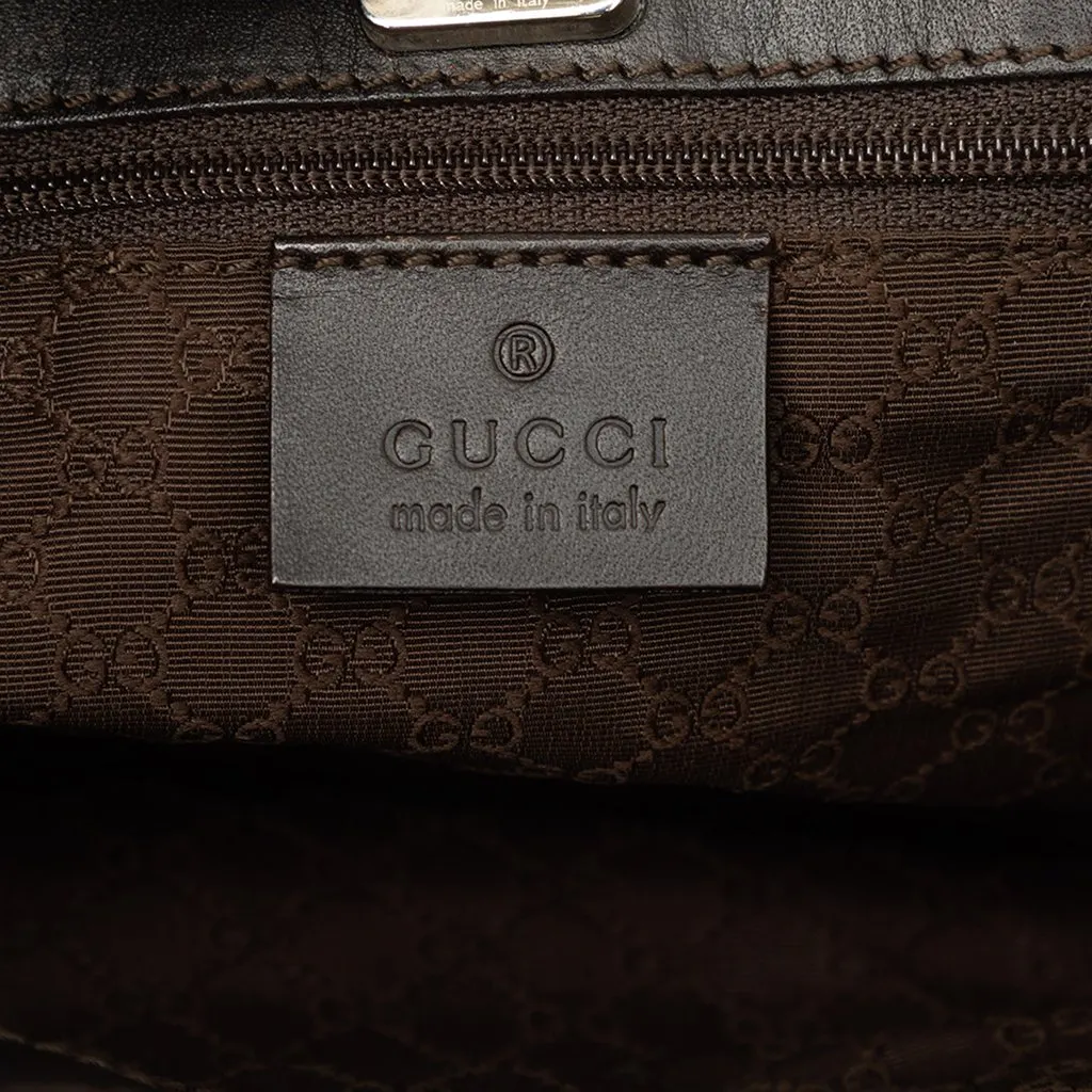 Gucci Canvas Web Shoulder Bag Beige Canvas Very good - Box View