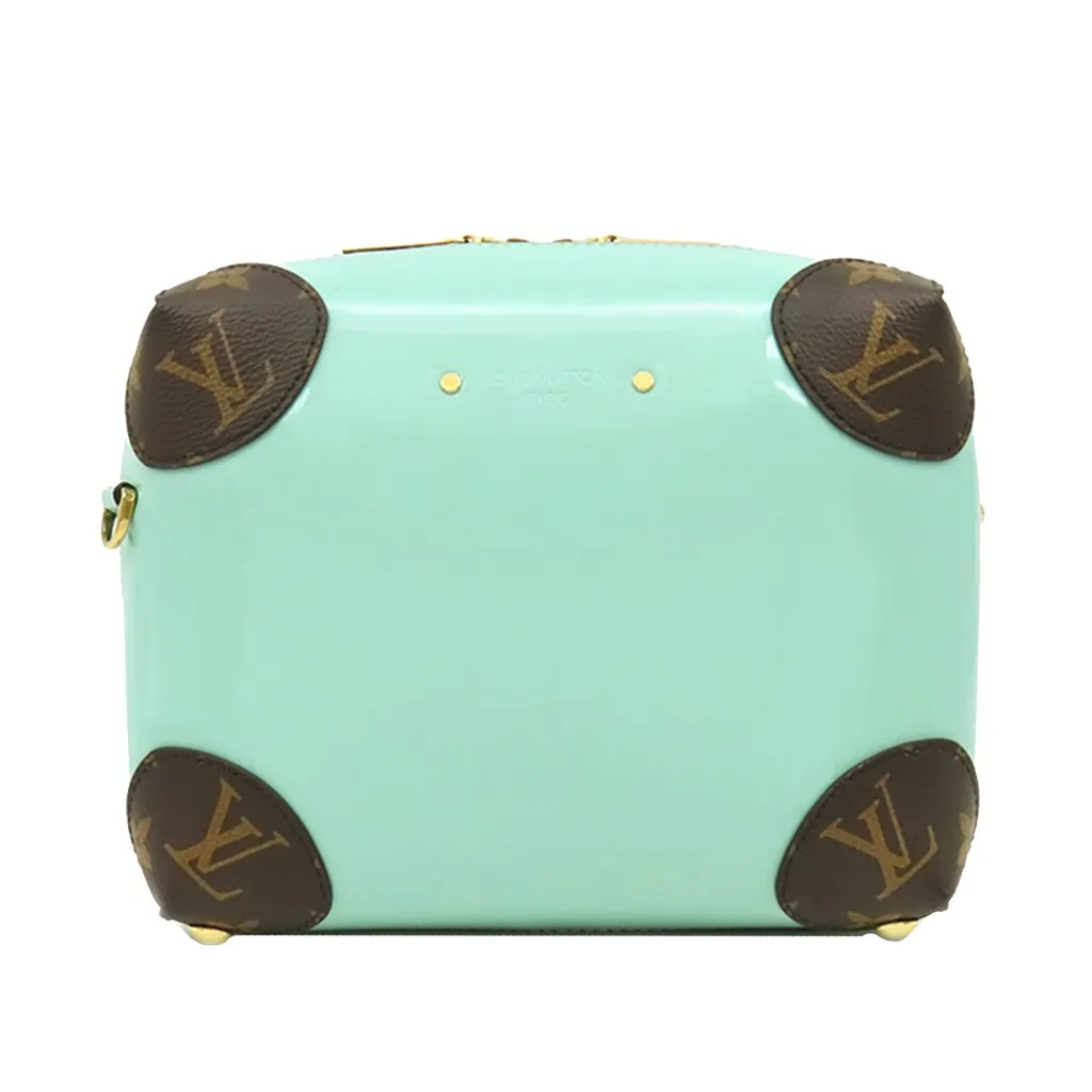 Louis Vuitton Vernis Miroir Venice Green Leather Very good - Back View