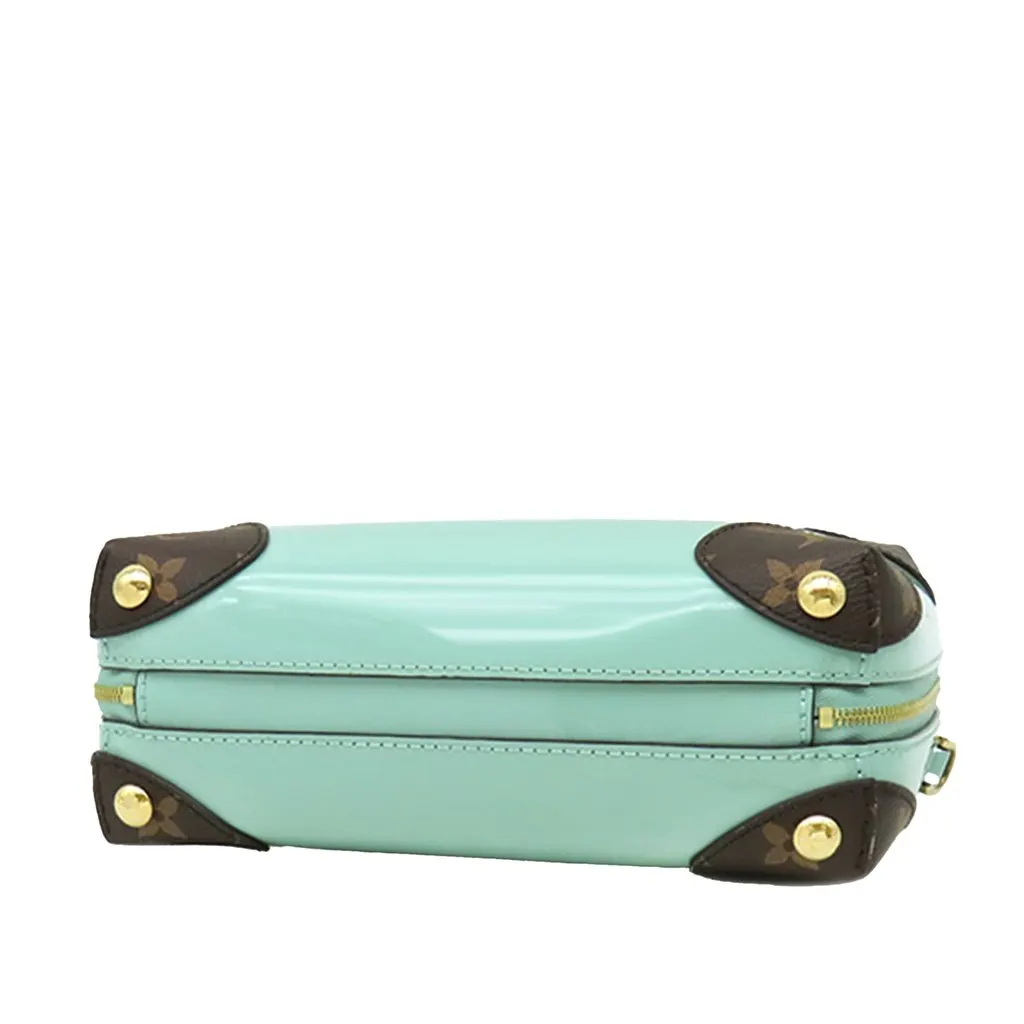 Louis Vuitton Vernis Miroir Venice Green Leather Very good - Inside View