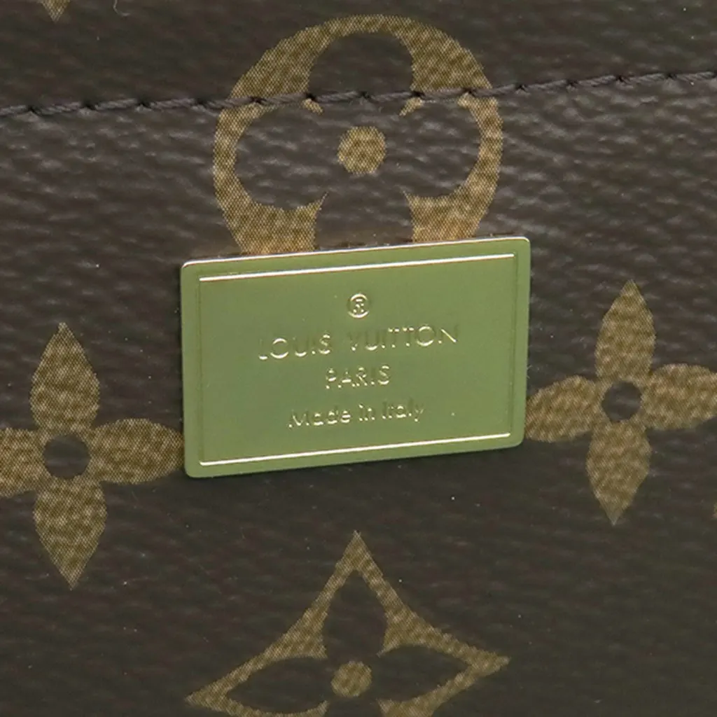 Louis Vuitton Vernis Miroir Venice Green Leather Very good - Box View