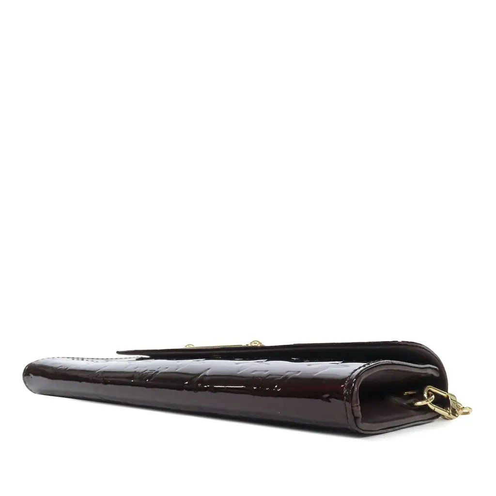 Louis Vuitton Monogram Vernis Sunset Boulevard Purple Leather Very good - Inside View