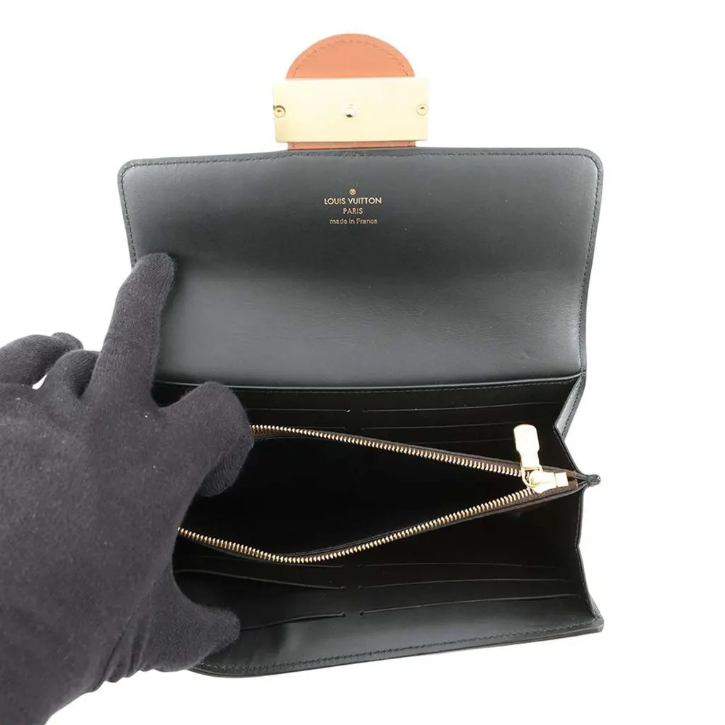 Louis Vuitton Monogram Reverse Sarah Dauphine Wallet Brown Very good - Inside View