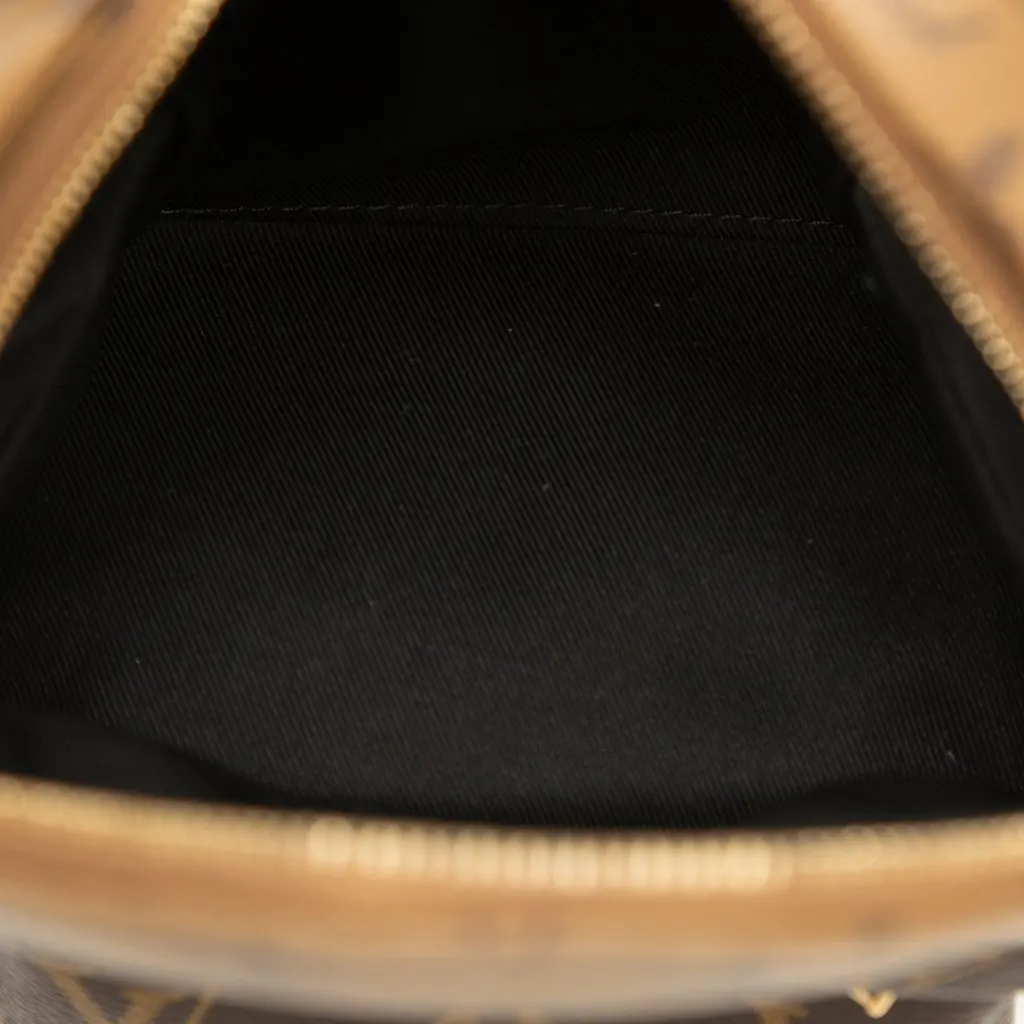 Louis Vuitton Monogram Reverse Mini Palm Springs Brown Very good - Model View