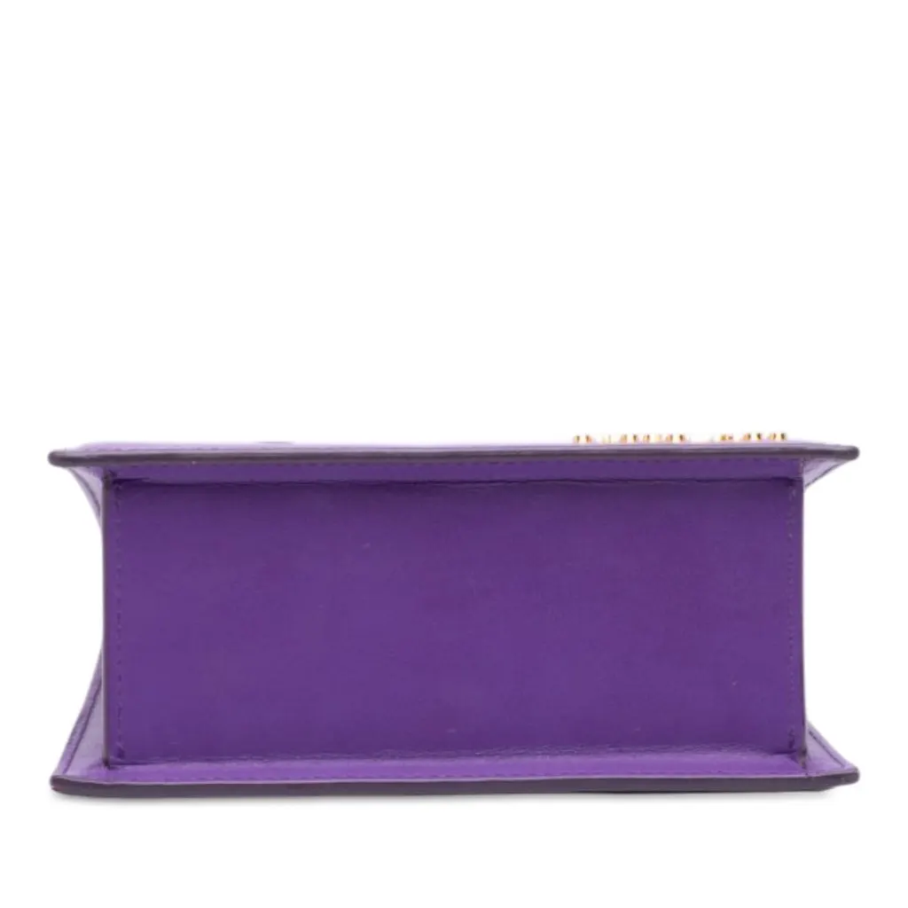 Jacquemus Leather Le Chiquito Noeud Purple Leather Very good - Inside View