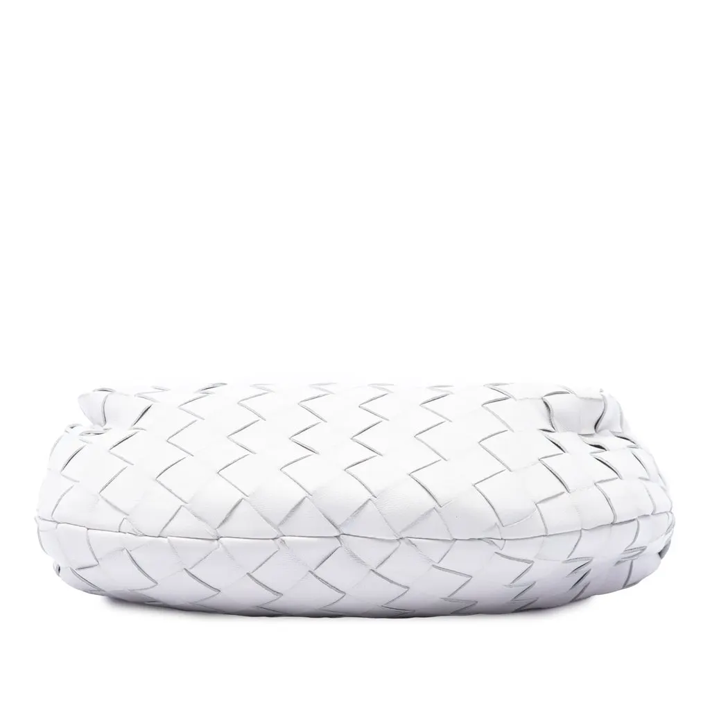 Bottega Veneta Mini Nappa Intrecciato Jodie White Leather Very good - Inside View