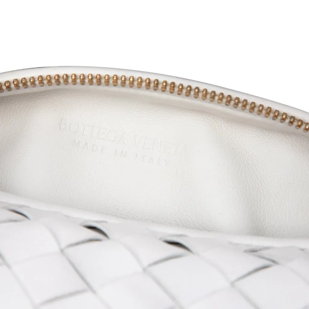 Bottega Veneta Mini Nappa Intrecciato Jodie White Leather Very good - Box View