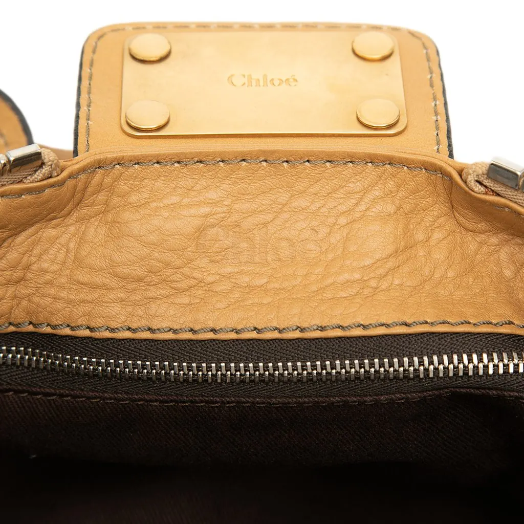 Chloé Medium Leather Paddington Handbag Brown Leather Very good - Box View