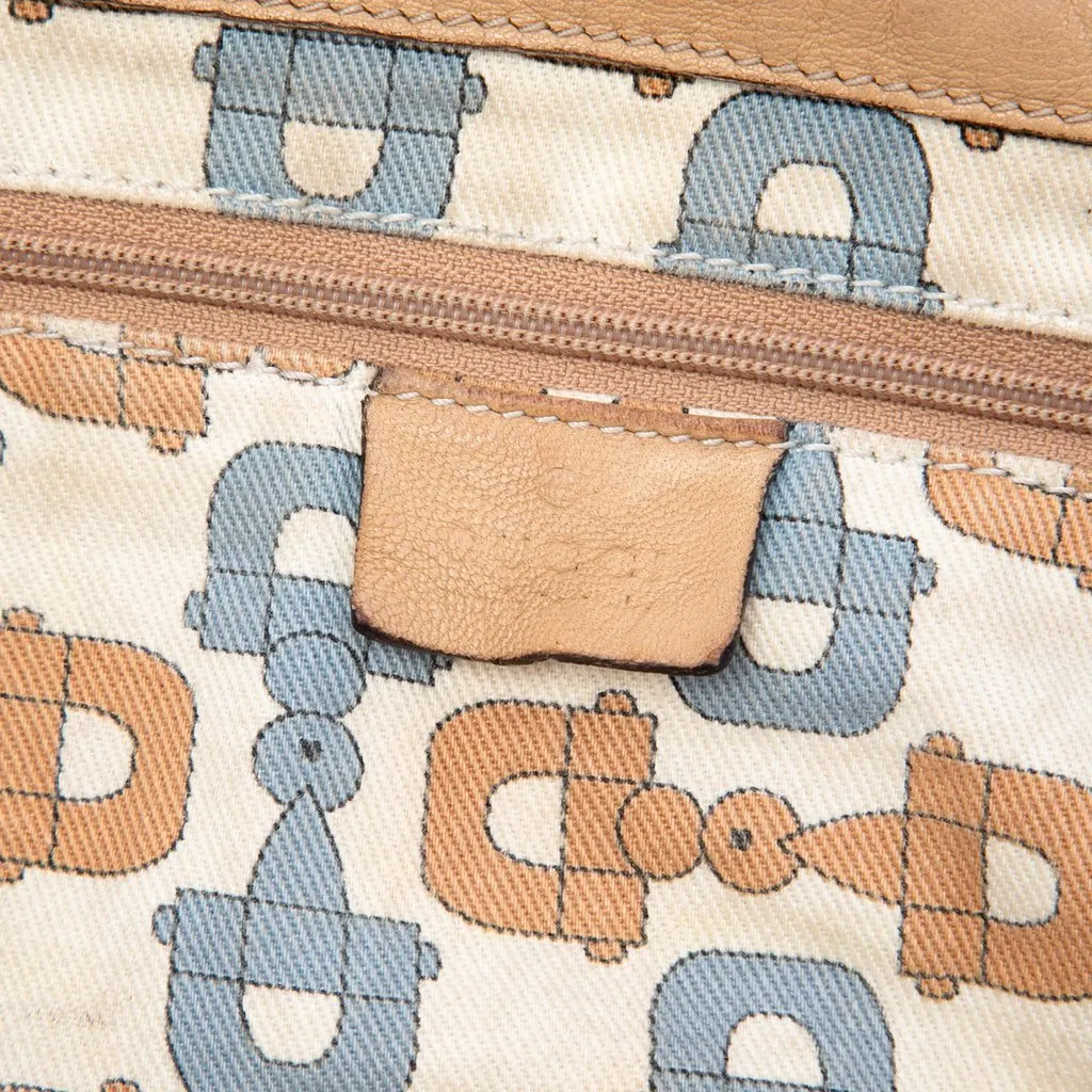 Gucci Guccissima Tribeca Crossbody Beige Leather Very good - Box View