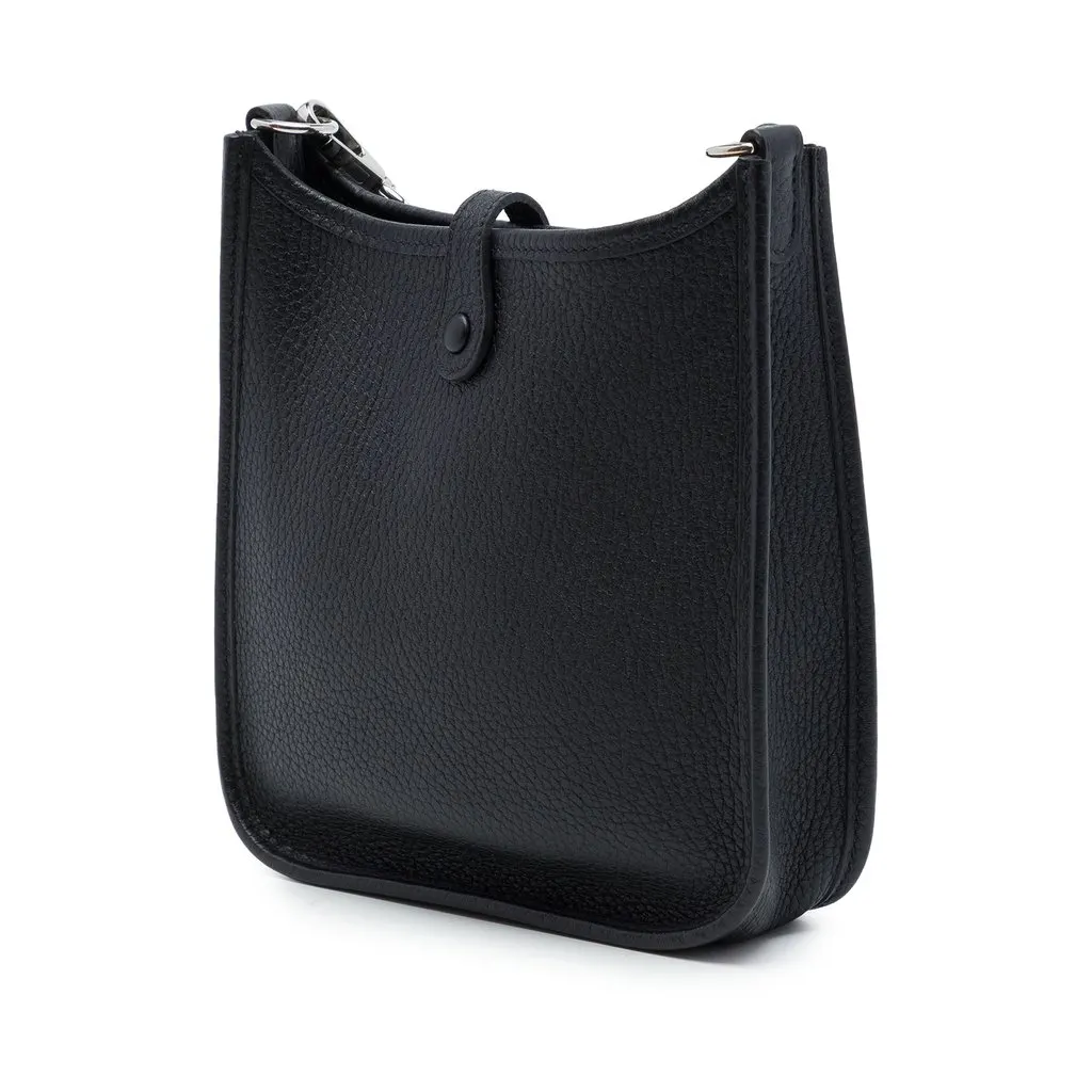 Hermès Clemence Evelyne I 16 Amazone Black Leather Very good - Back View
