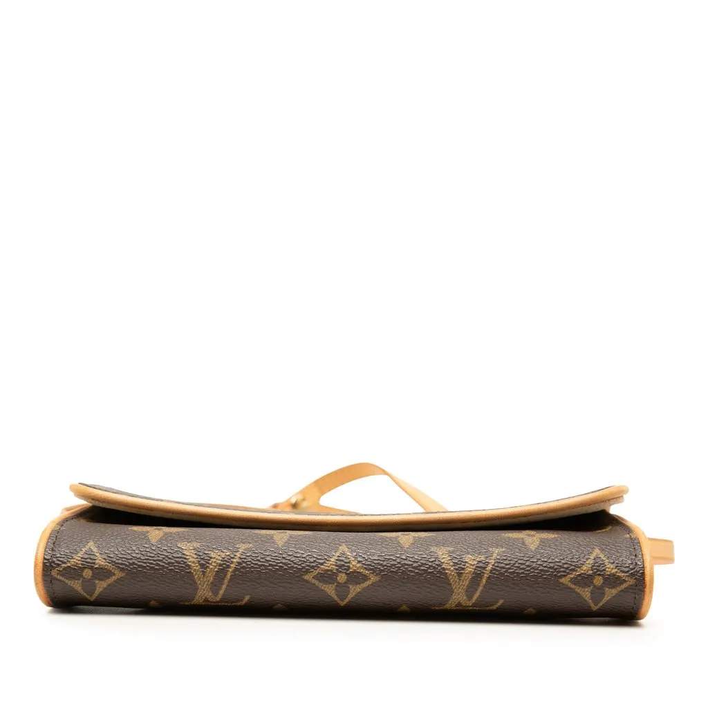 Louis Vuitton Monogram Pochette Twin PM Brown Very good - Inside View