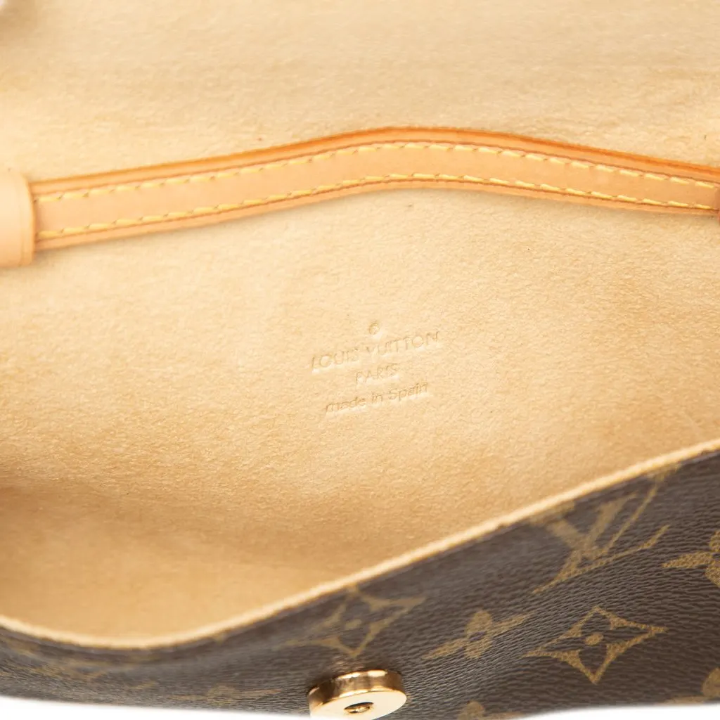 Louis Vuitton Monogram Pochette Twin PM Brown Very good - Box View