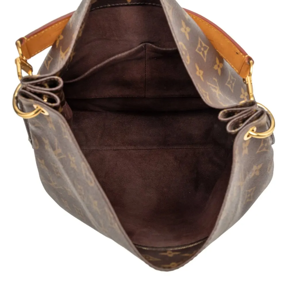 Louis Vuitton Monogram Metis Hobo Brown Good - Model View