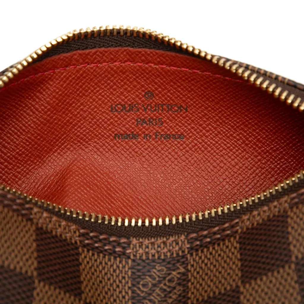 Louis Vuitton Damier Ebene Papillon Pochette Brown Very good - Box View