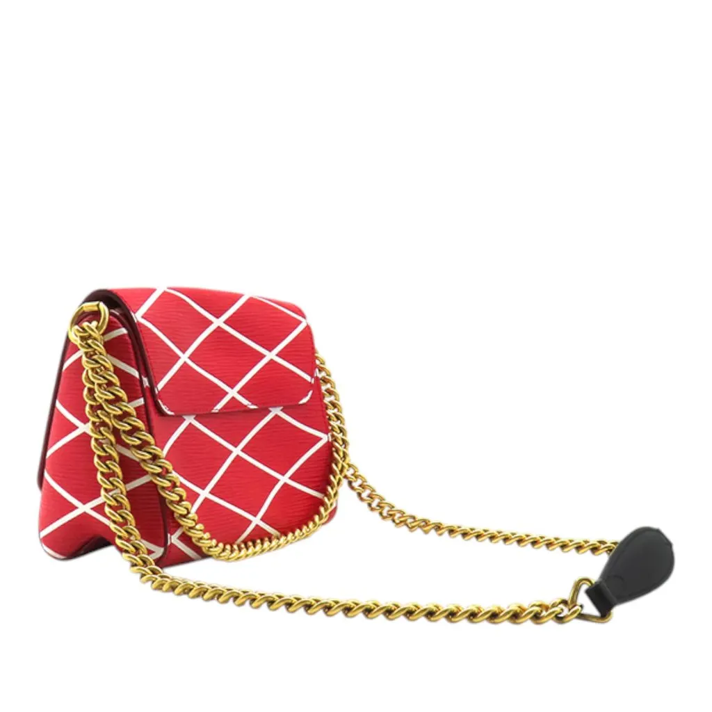 Louis Vuitton Epi Malletage Twist Red Leather Very good - Back View