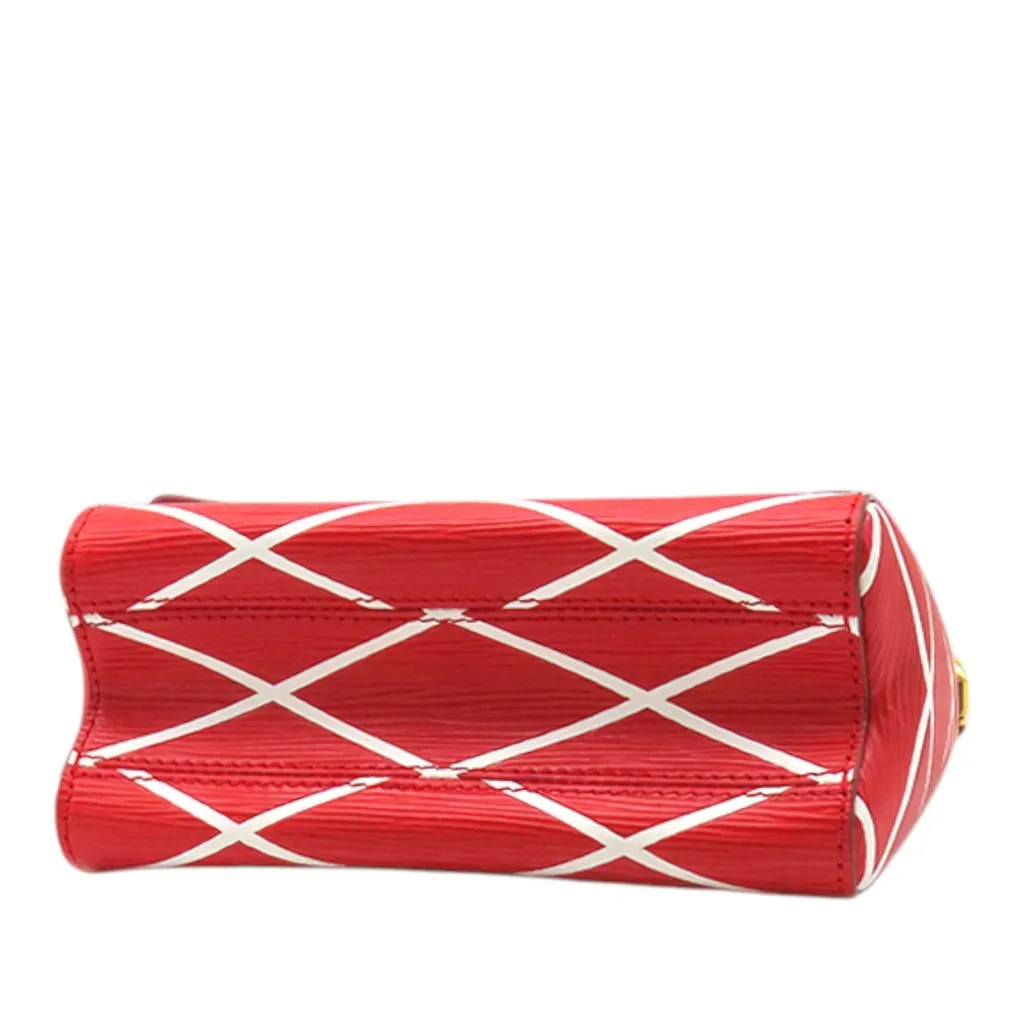 Louis Vuitton Epi Malletage Twist Red Leather Very good - Inside View