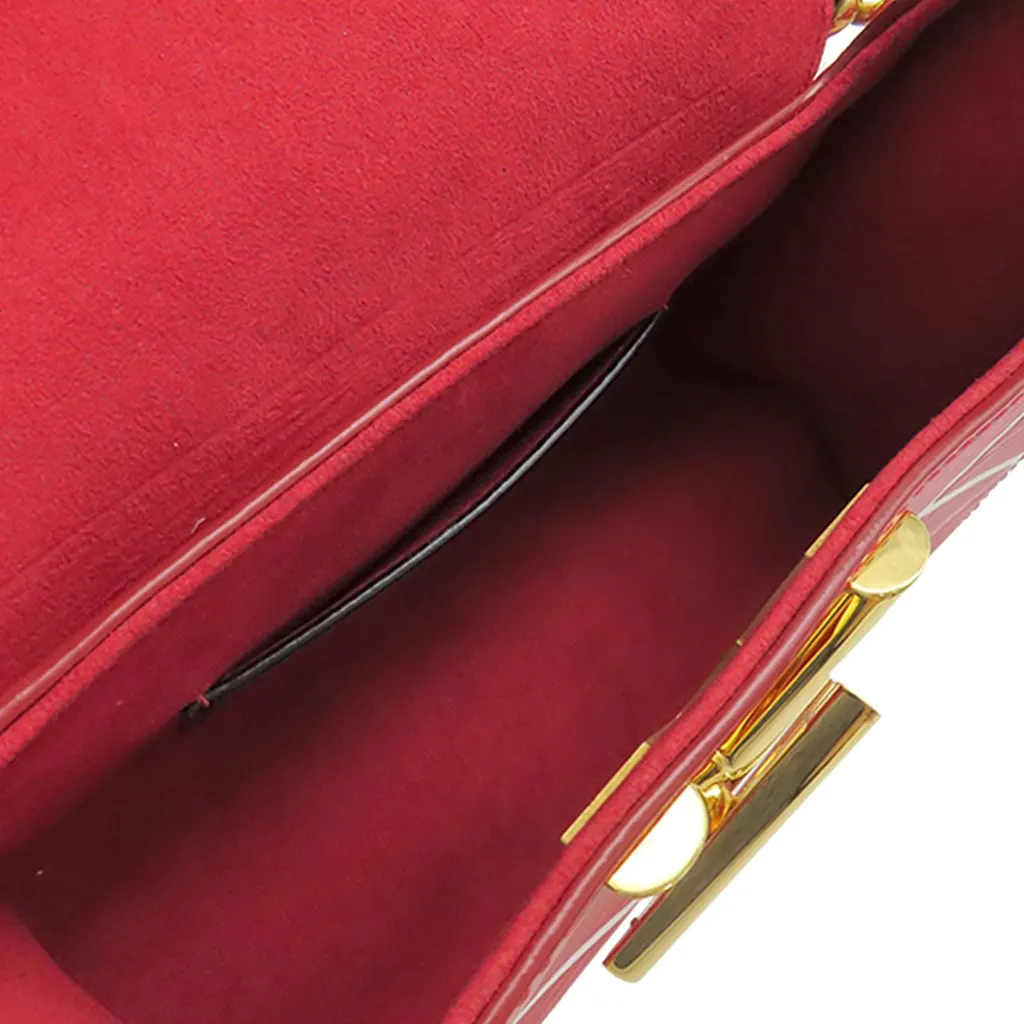 Louis Vuitton Epi Malletage Twist Red Leather Very good - Model View